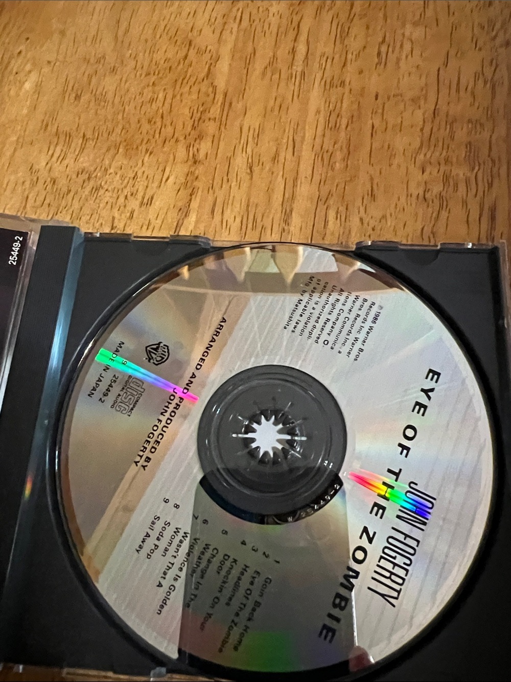 Eye Of The Zombie by John Fogerty CD - Picture 6 of 6